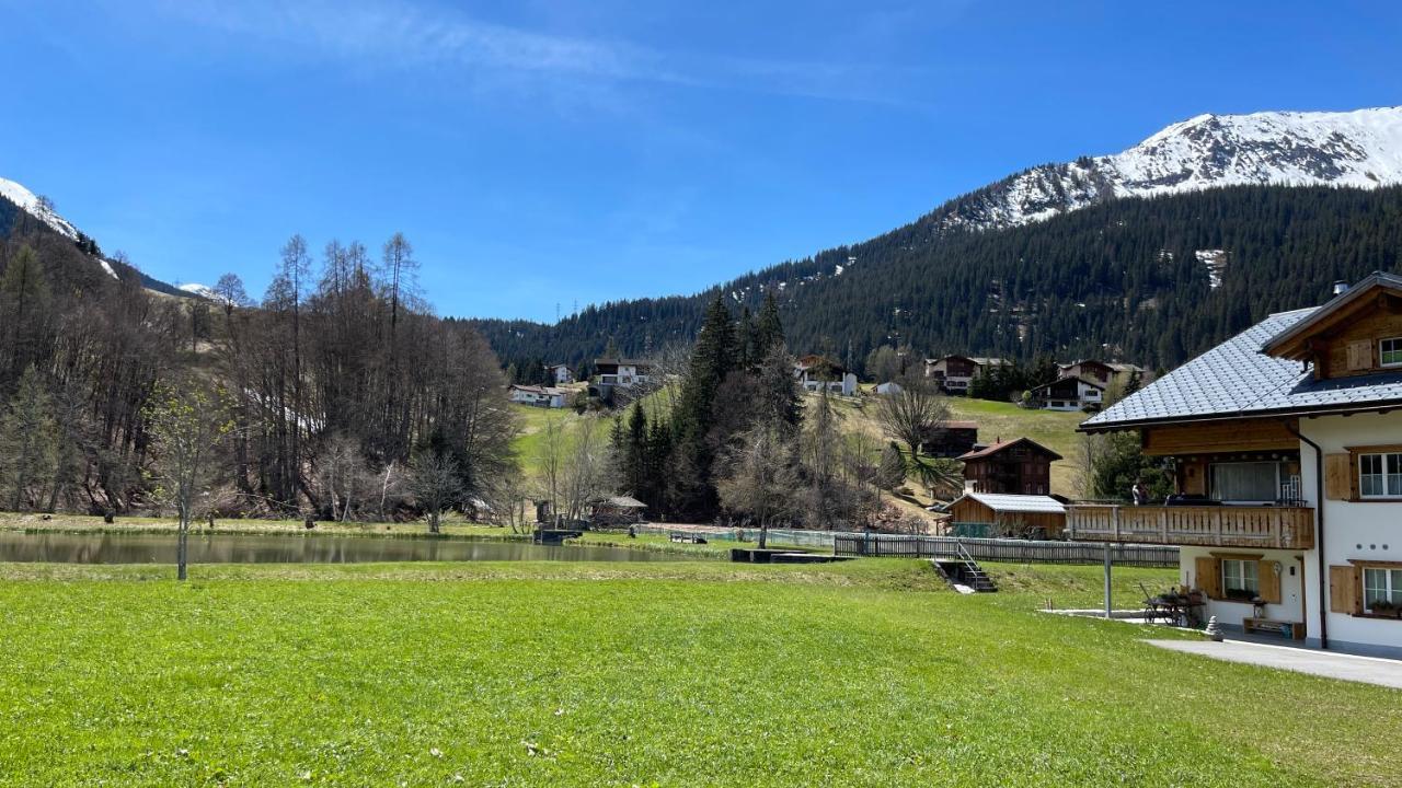 Ferienwohnung Mit Idyllischer Aussicht Klosters Dış mekan fotoğraf