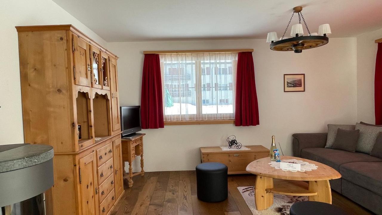 Ferienwohnung Mit Idyllischer Aussicht Klosters Dış mekan fotoğraf