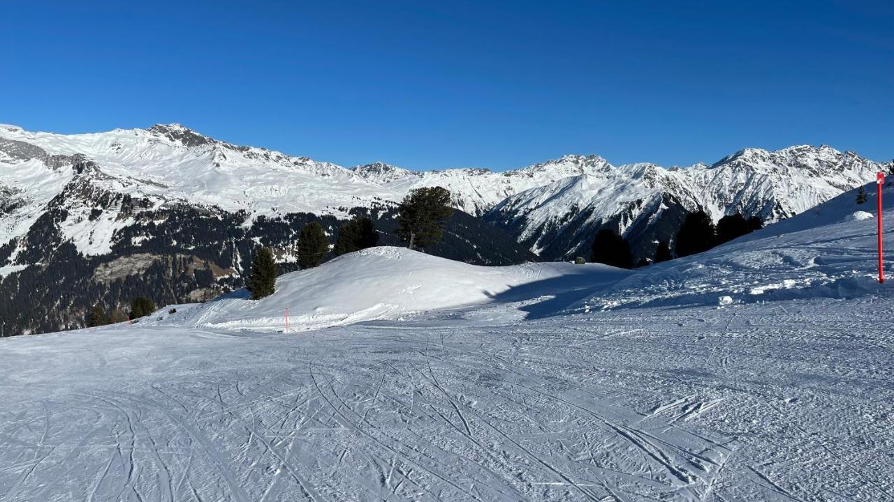 Ferienwohnung Mit Idyllischer Aussicht Klosters Dış mekan fotoğraf