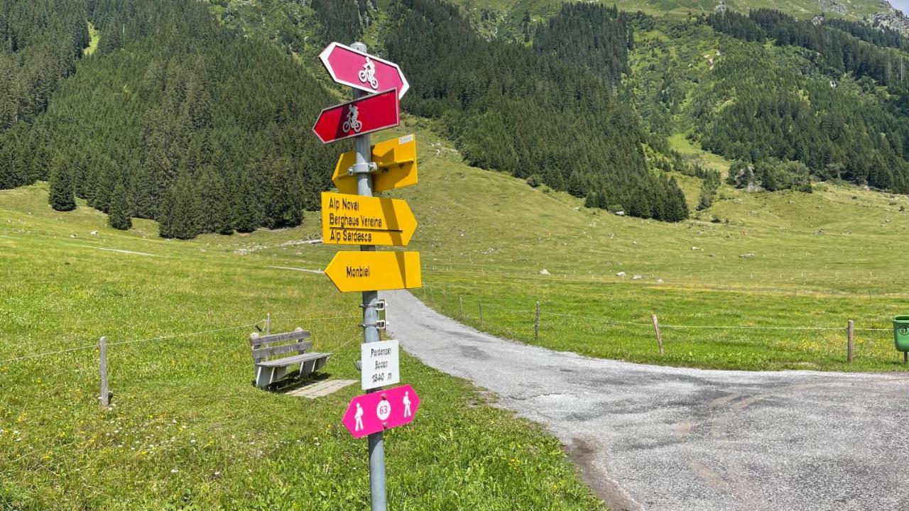 Ferienwohnung Mit Idyllischer Aussicht Klosters Dış mekan fotoğraf