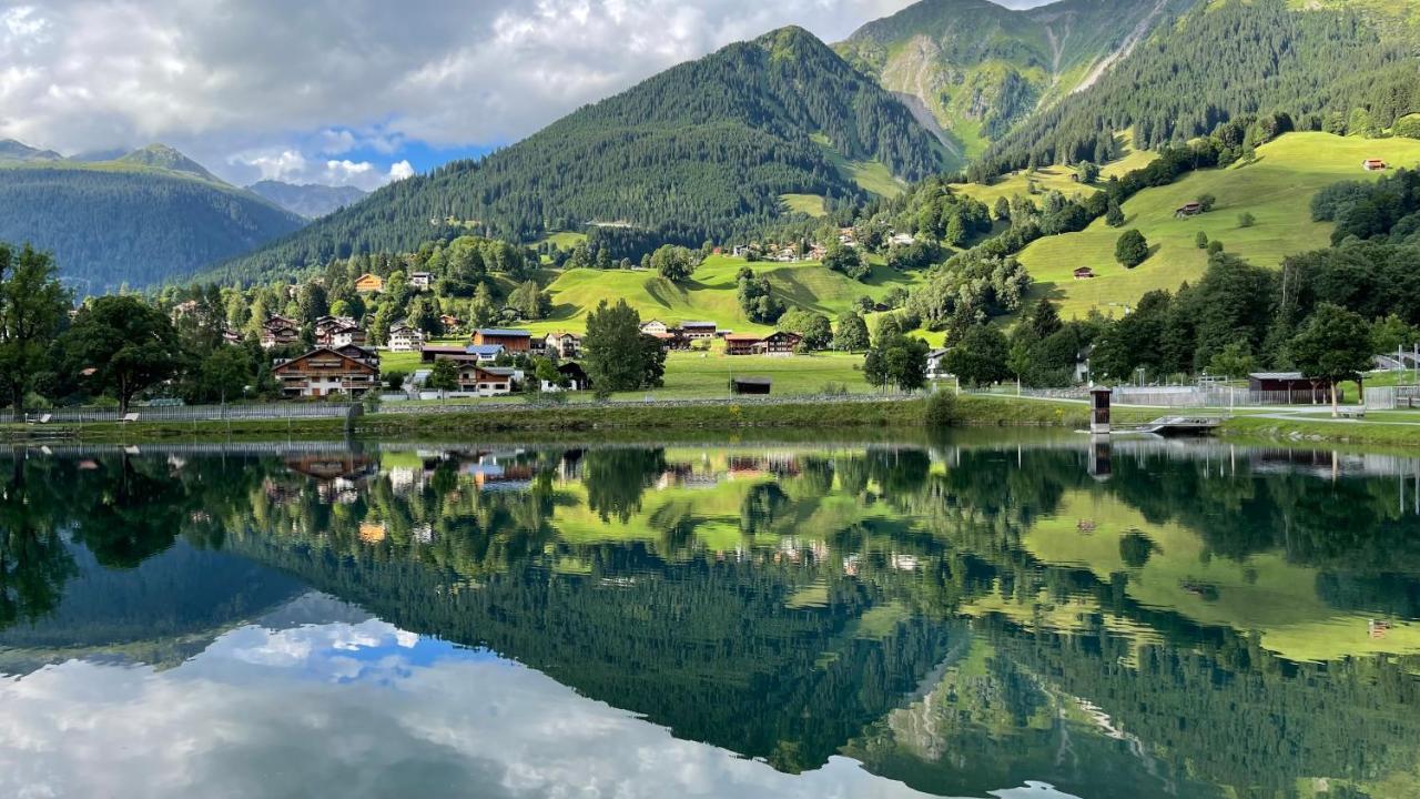 Ferienwohnung Mit Idyllischer Aussicht Klosters Dış mekan fotoğraf