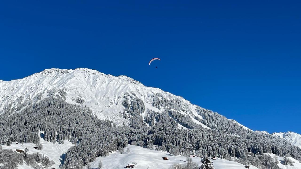 Ferienwohnung Mit Idyllischer Aussicht Klosters Dış mekan fotoğraf